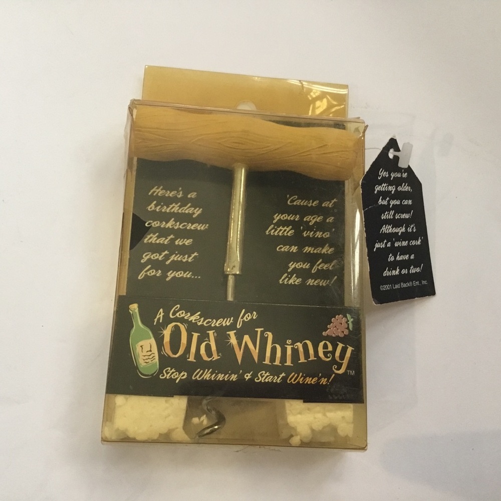 Corkscrew, Old Whiney. New. Vintage